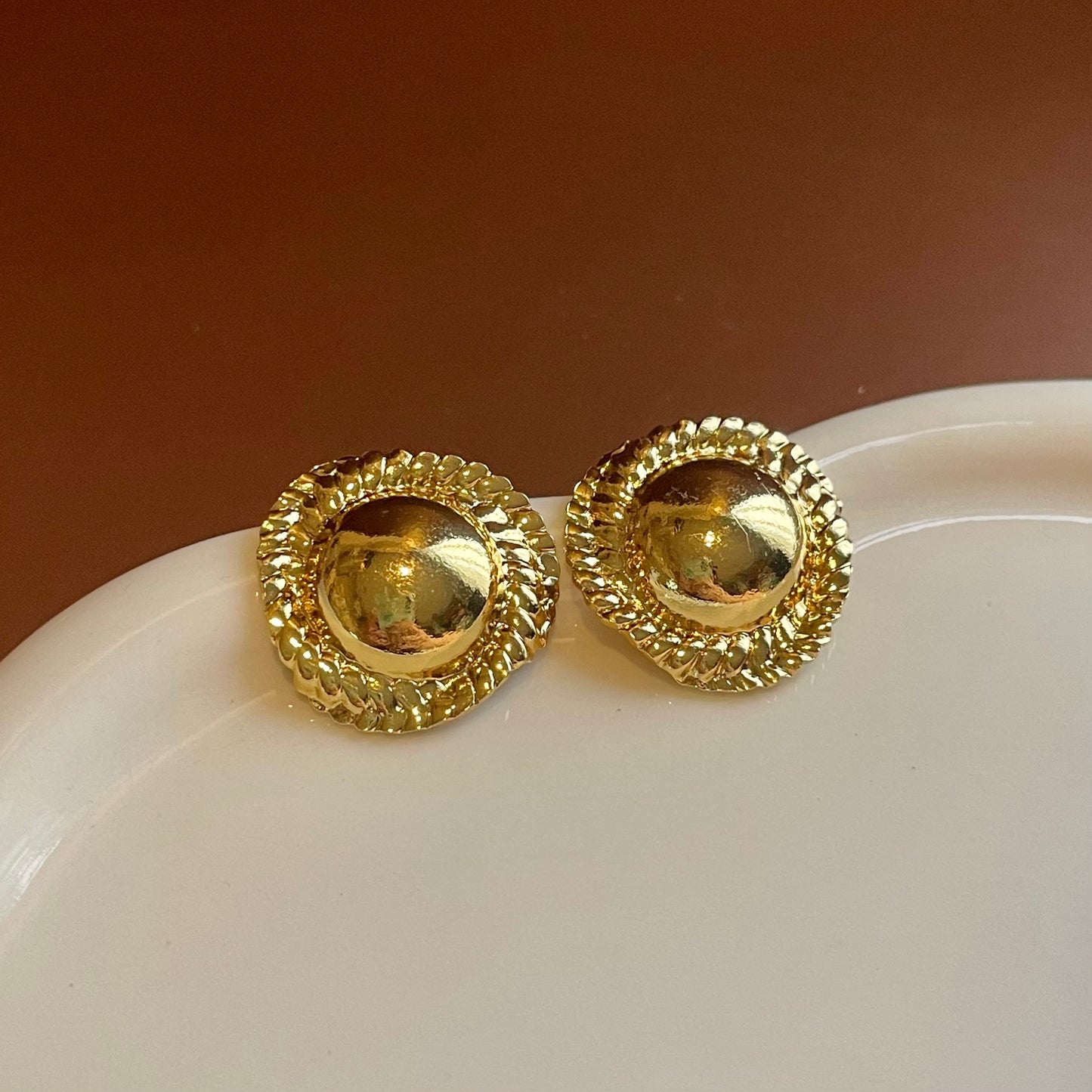 aretes Botón.