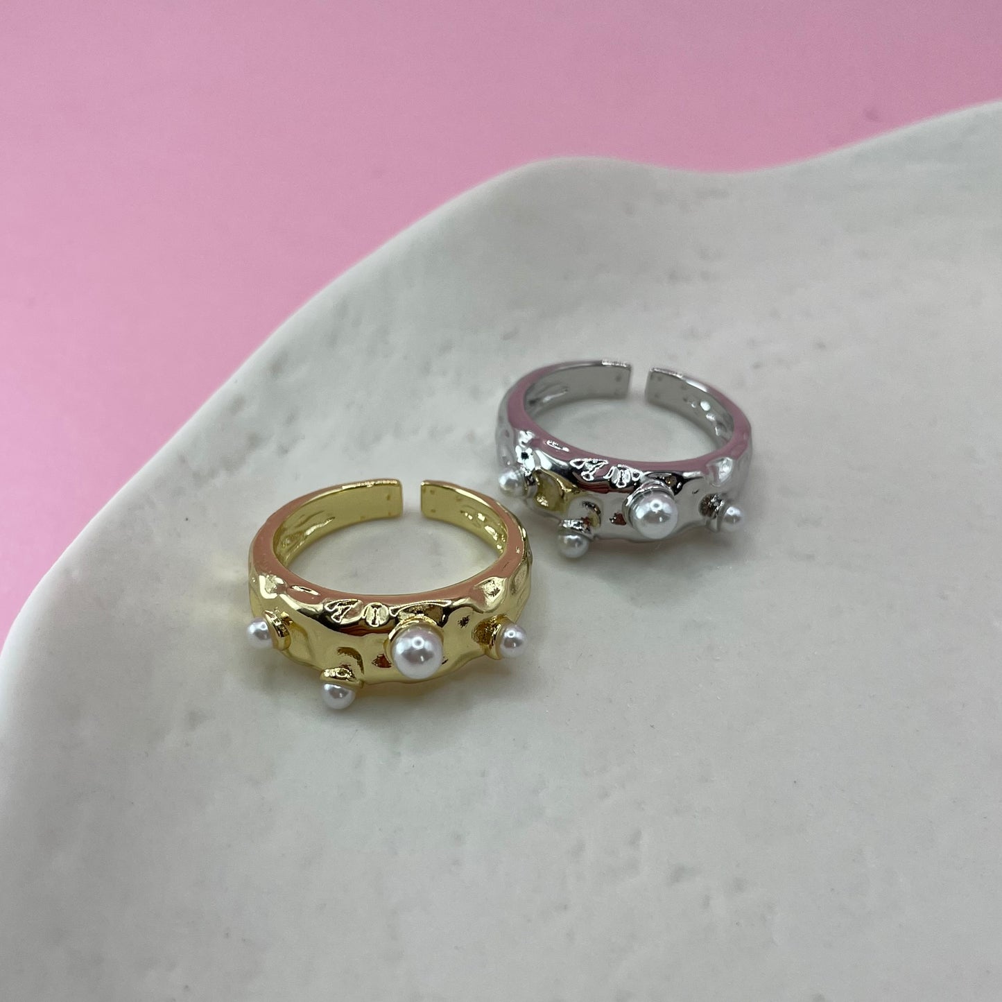 Anillos Perla.