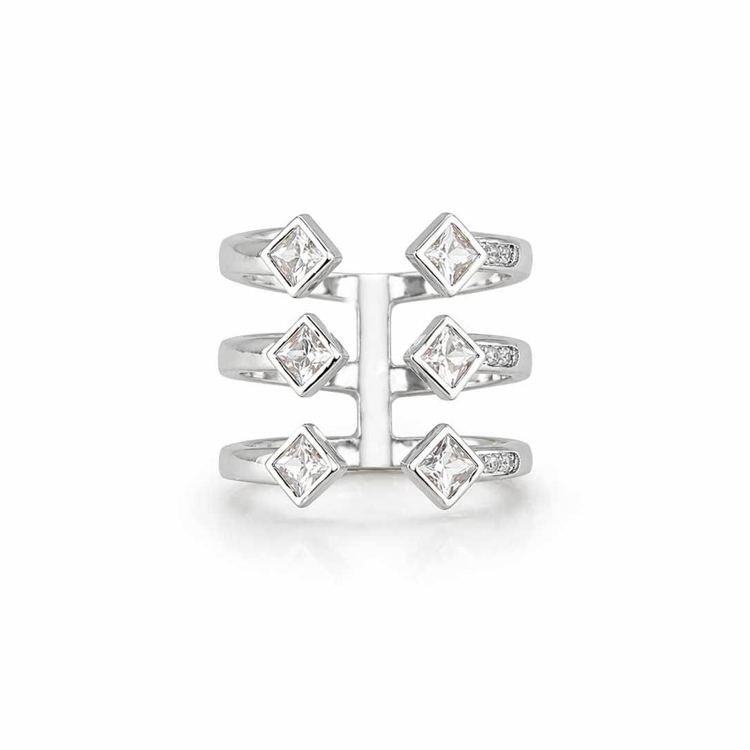 Anillo Turquía plateado.