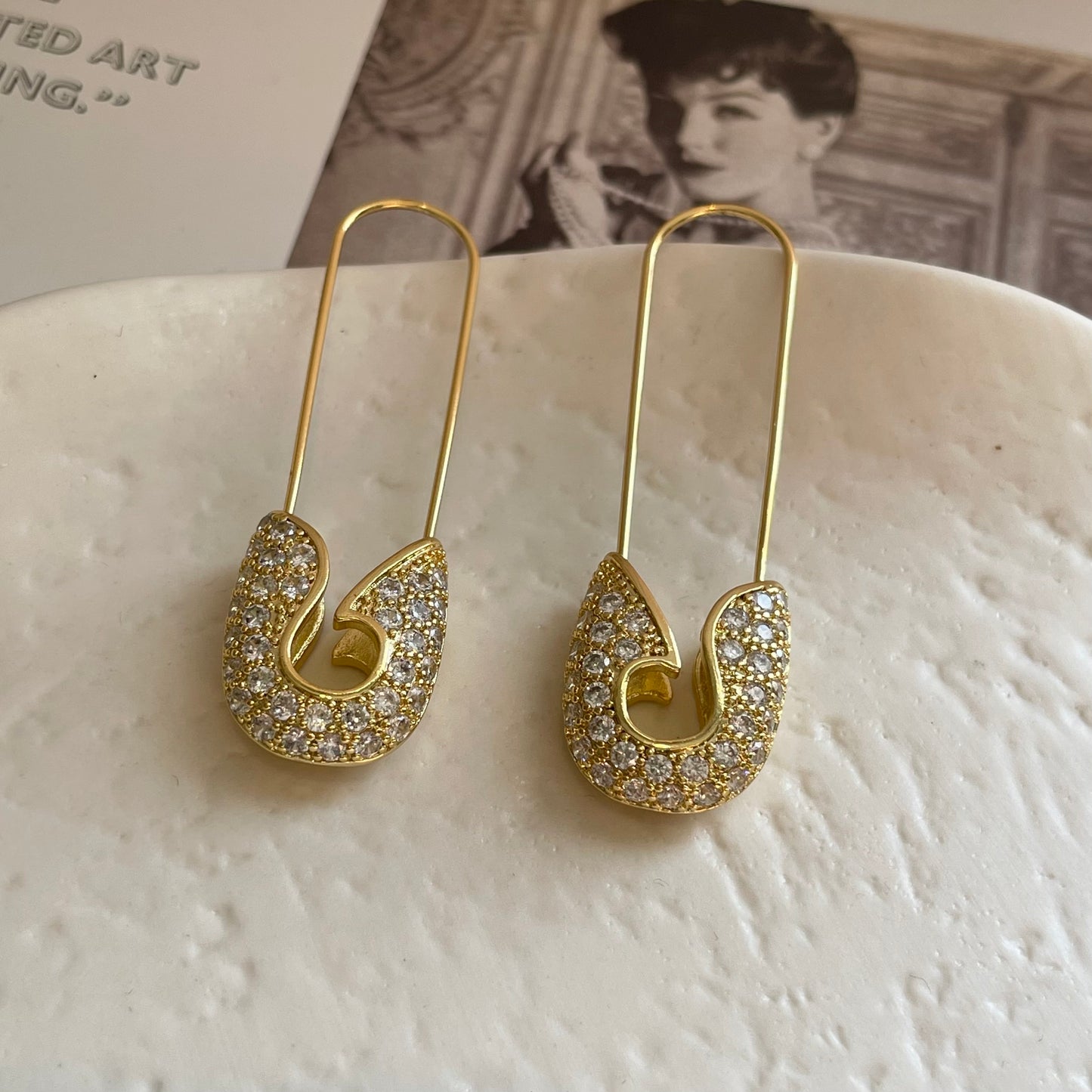 Aretes Alfiler.