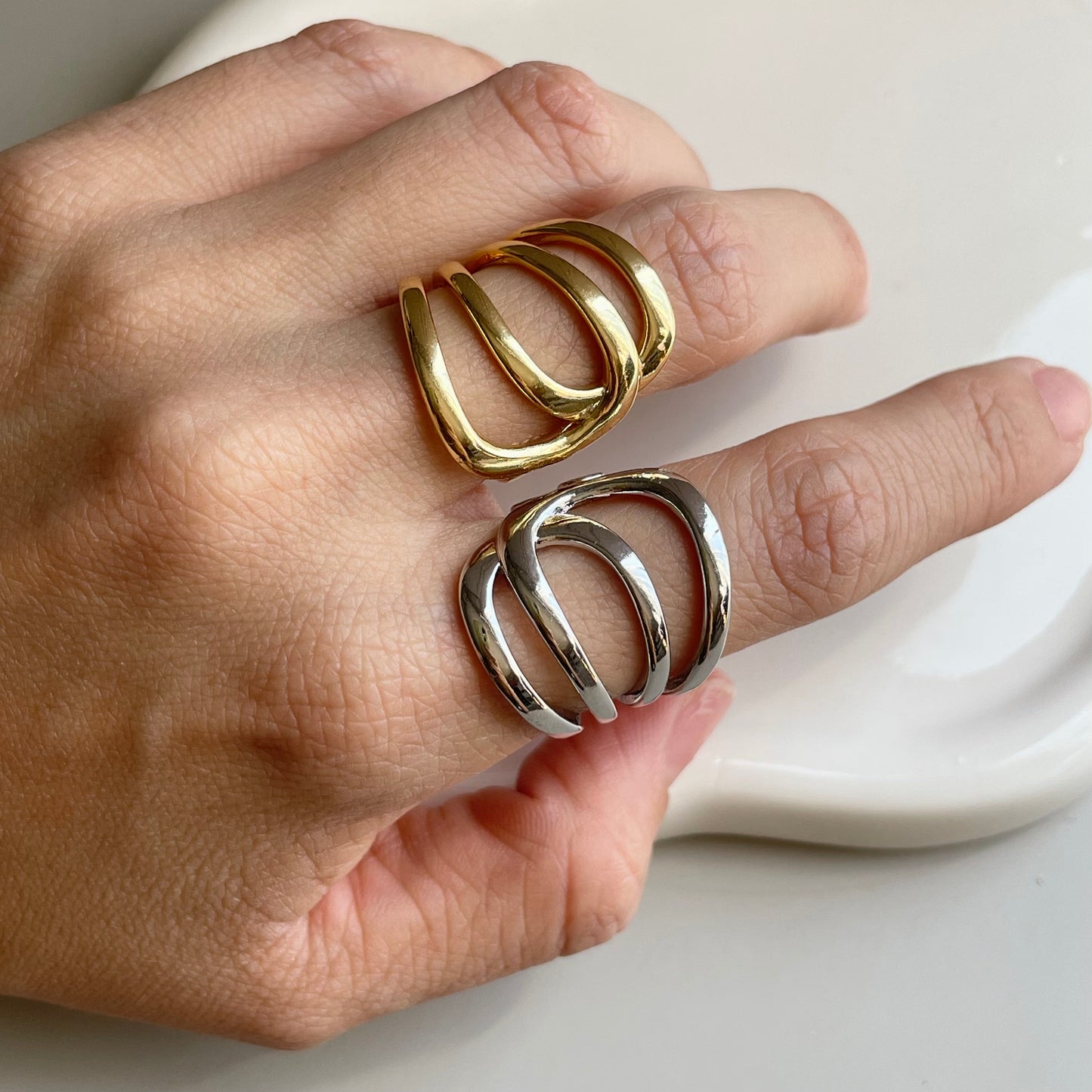 Anillos Pame.