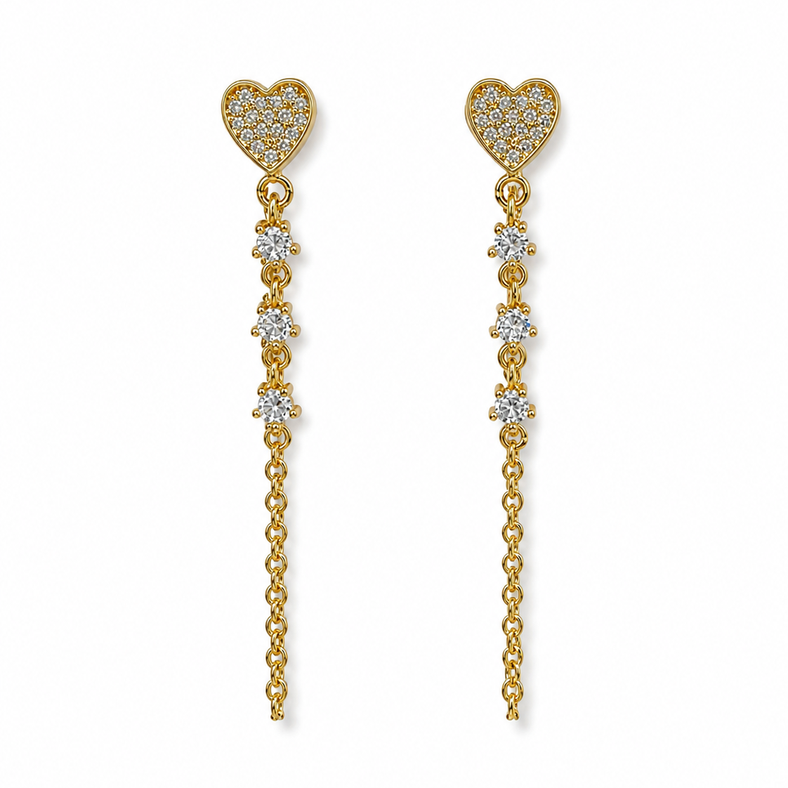 Aretes Milán Blanco.