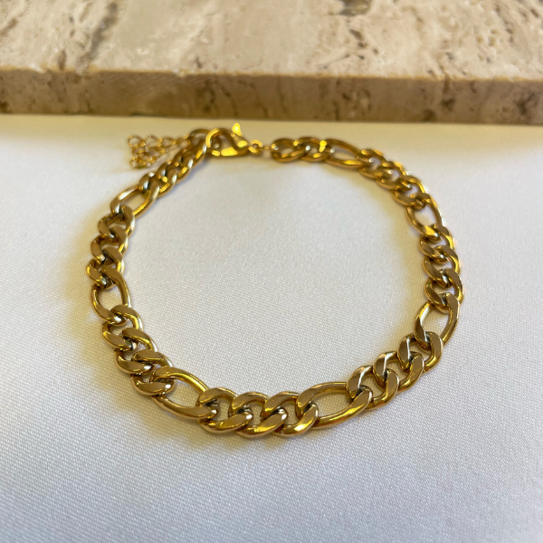 Pulsera básica acero inoxidable