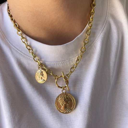 Collar Monedas.
