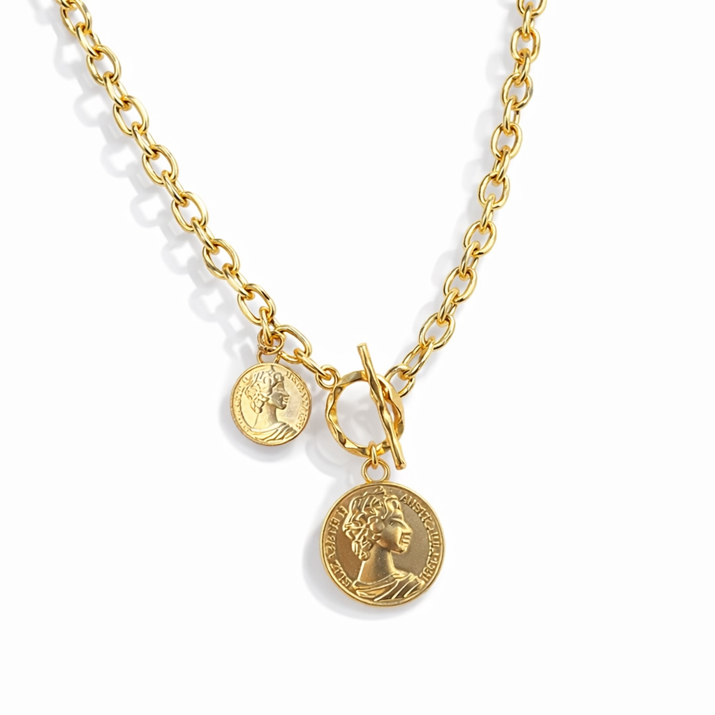 Collar Monedas.