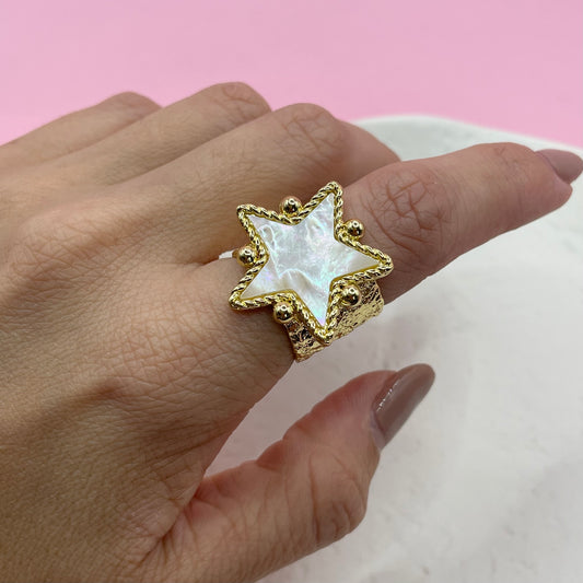 Anillo estrella.