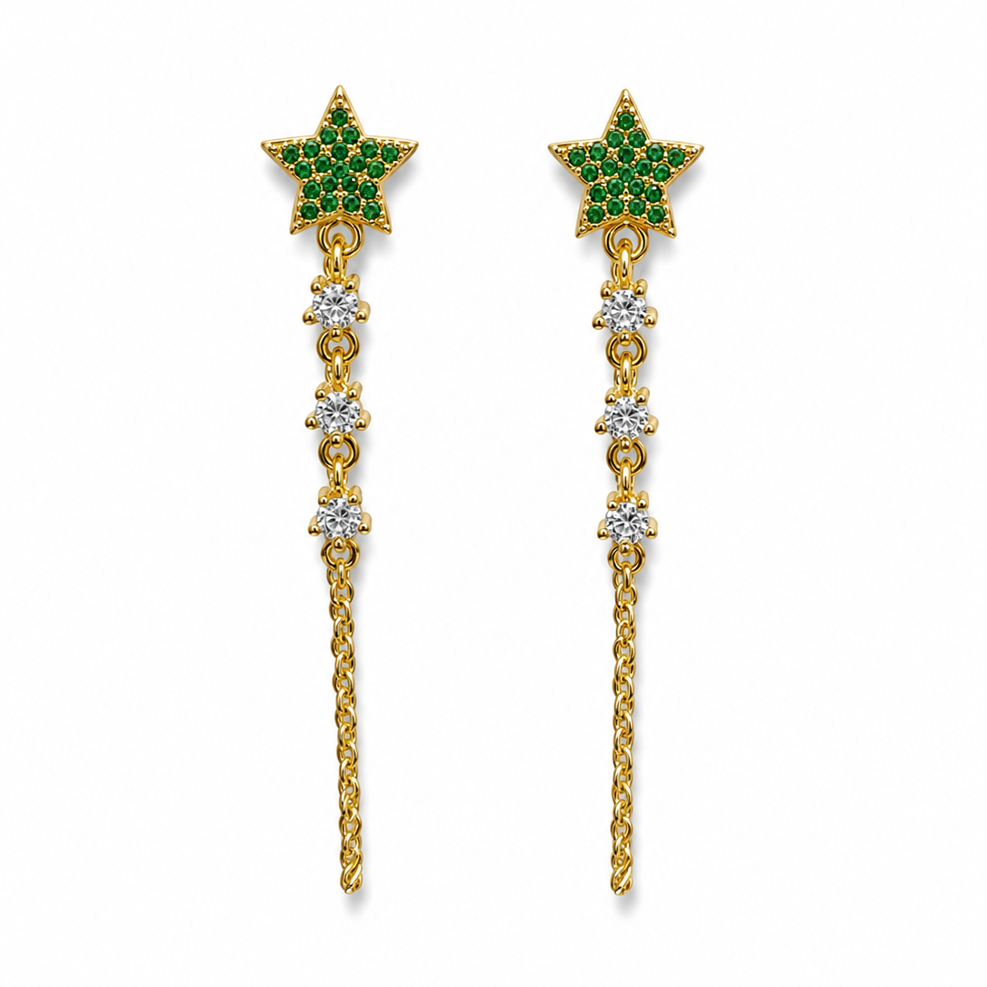 Aretes AlNair verdes.
