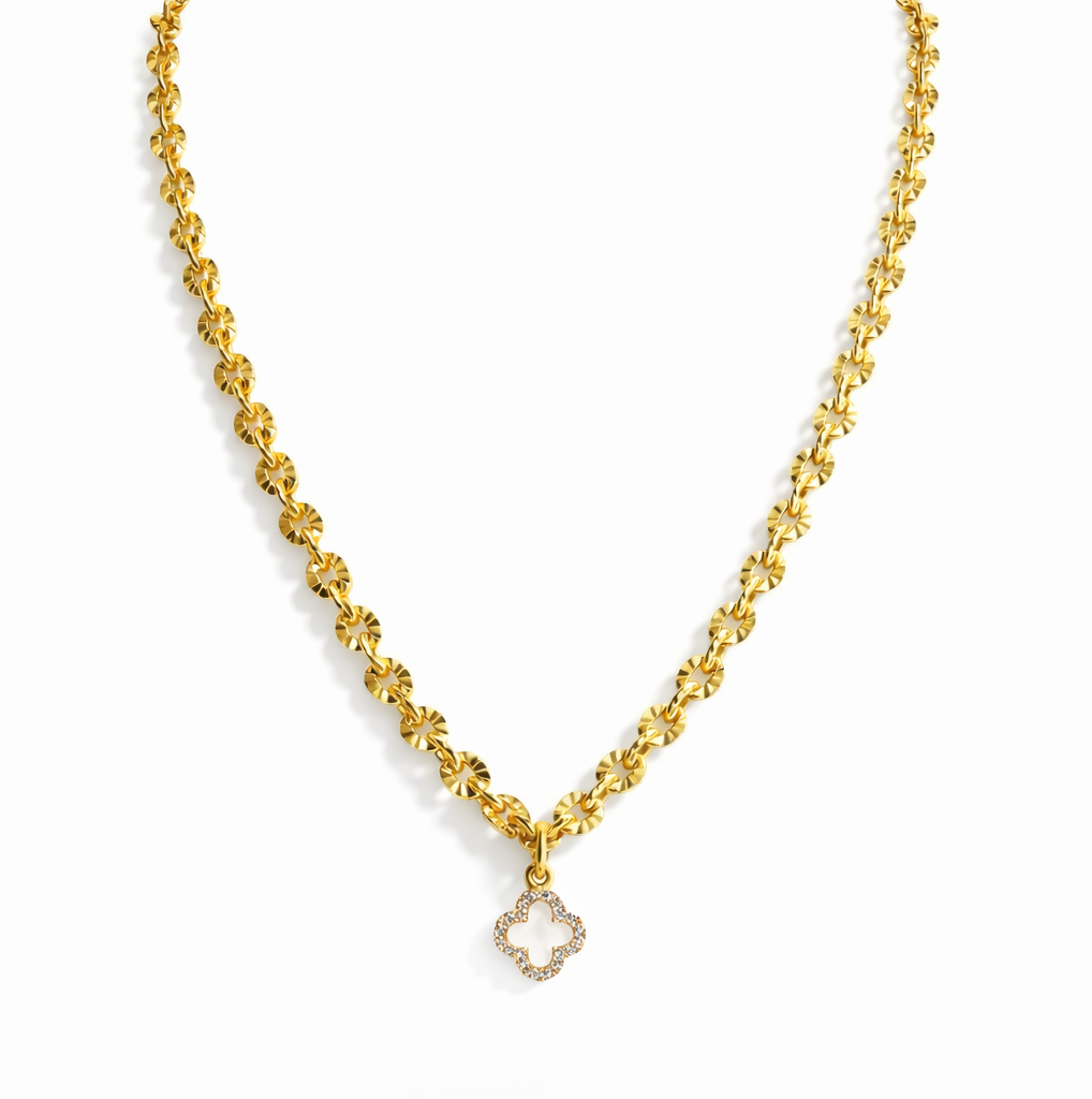 Collar Trébol.