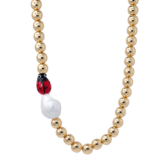 Chocker Catarina y perla.